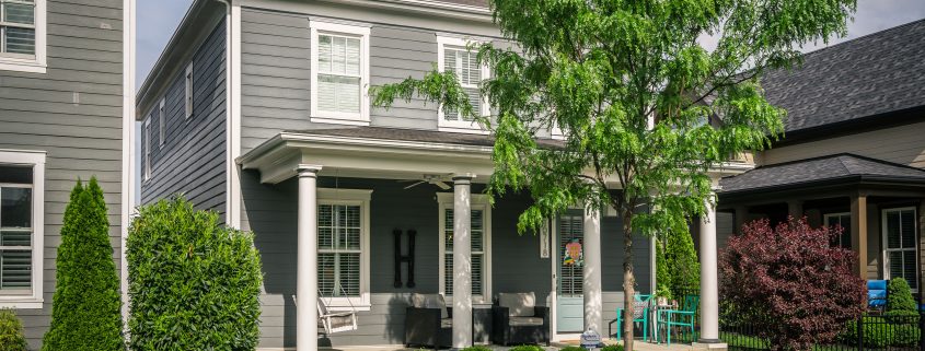picture of the front of a home in Norton Commons available for lease